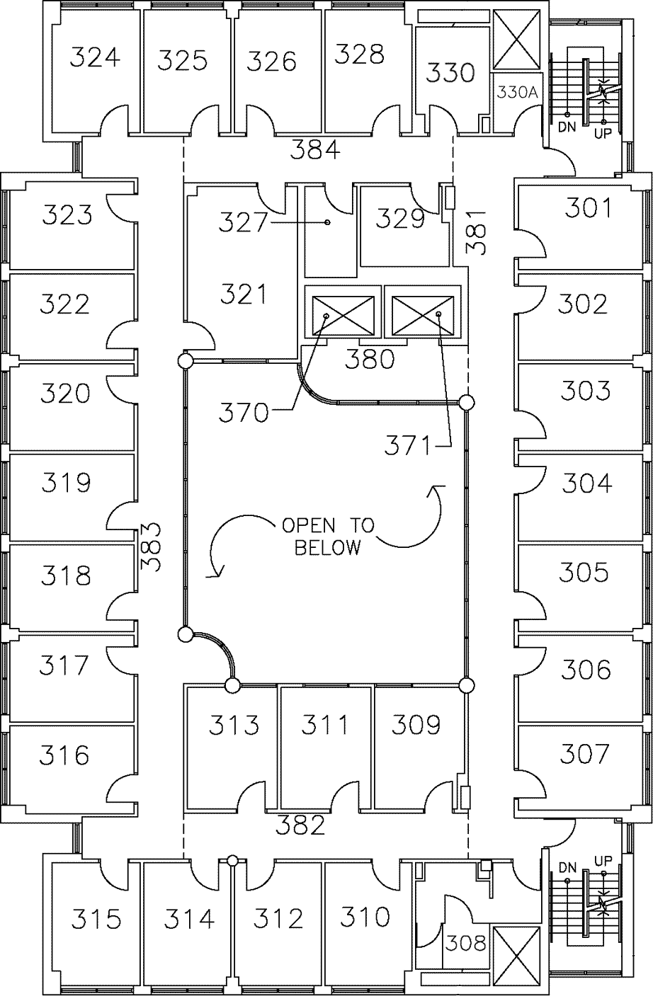 McMaster University Degroote School Of Business (DSB) - Third Floor Map