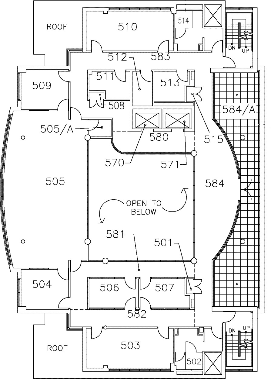 McMaster University Degroote School Of Business (DSB) - Fifth Floor Map