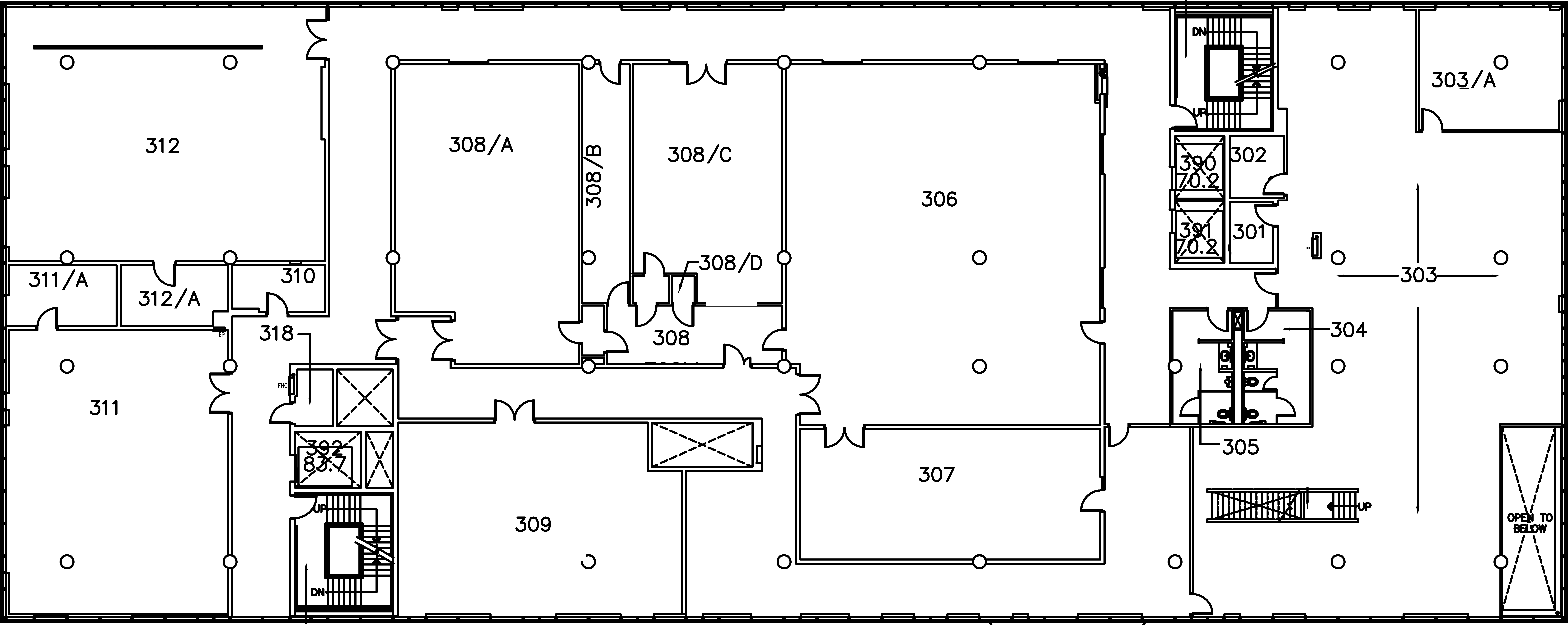 Engineering Technology Building - Third Map