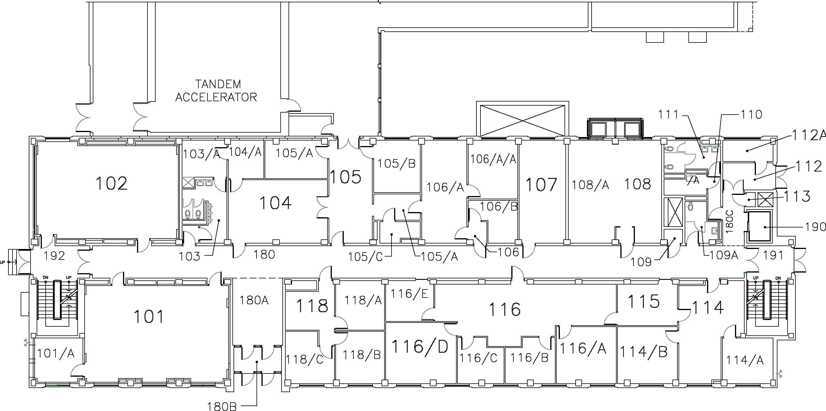 General Science Building - First Floor Map