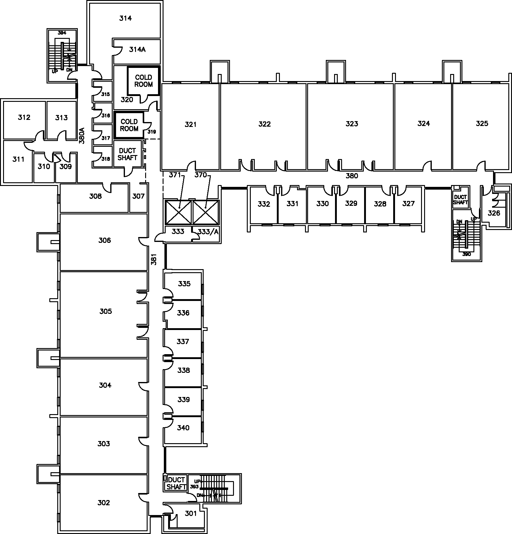 McMaster University Life Science Building Third Floor Map   Lsb3 