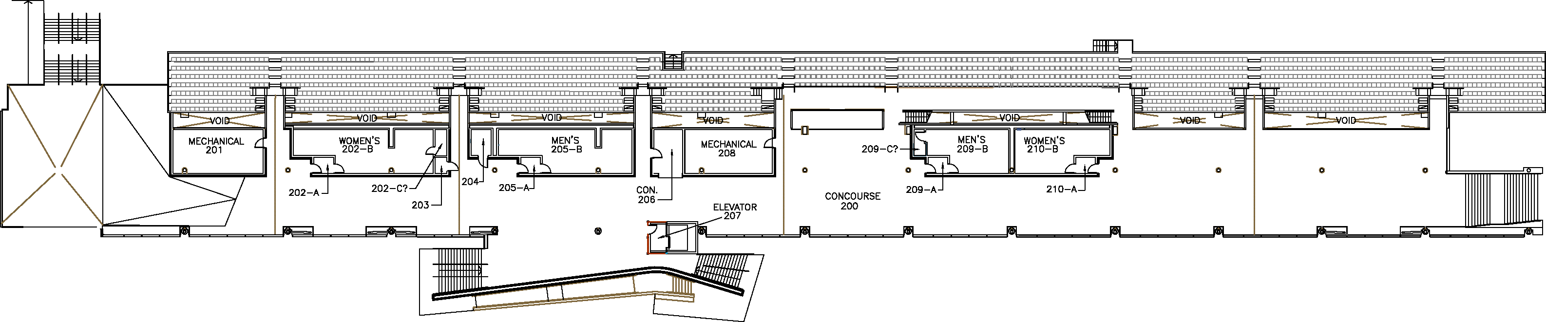 Ron Joyce Stadium - Second Floor Map